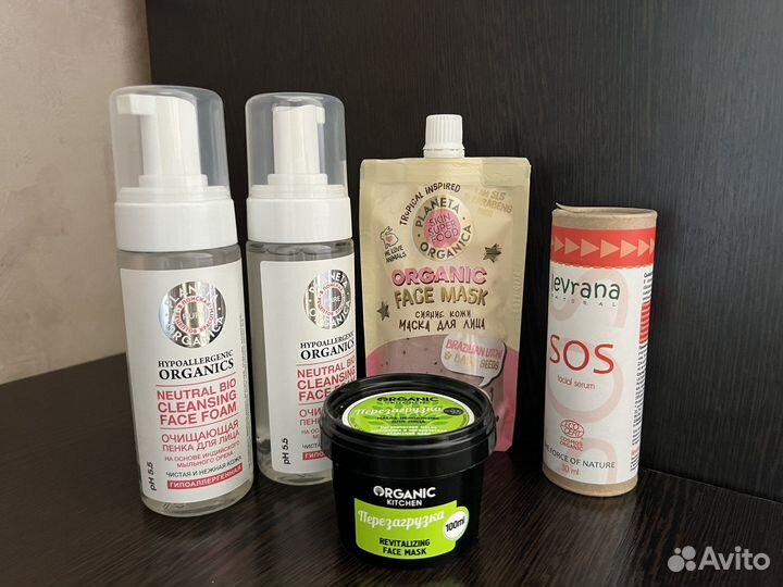 Пенка и маски для лица levrana/planeta organica