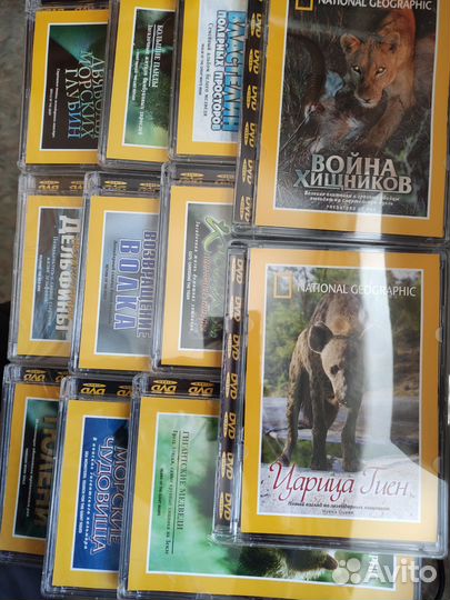 Диски dvd серия national geographic природа