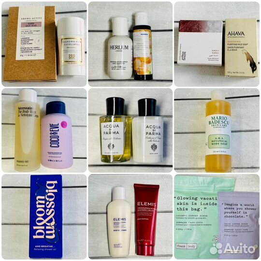 Гель для душа Скраб для тела Масло для душа