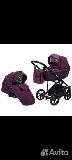 Коляска 2 в 1 adamex emilio