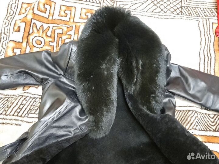 Дубленка натуральная женская 44-46