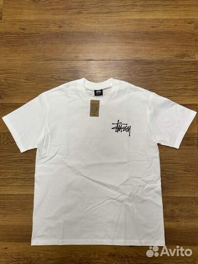 Футболка Stussy FW 23 Pink Angel белая S M L XL