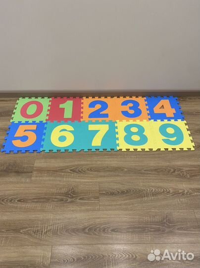 Развивающий коврик пазл