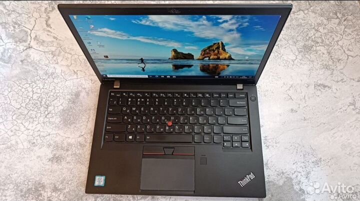 Ноутбук Lenovo t470-i7/DDR4-8/ssd-256gb