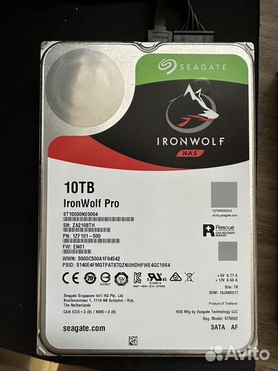 Жесткий диск Seagate 10 тб ST10000NE0004