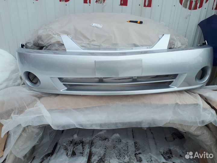 Бампер Киа Спектра окрашенный /все цвета