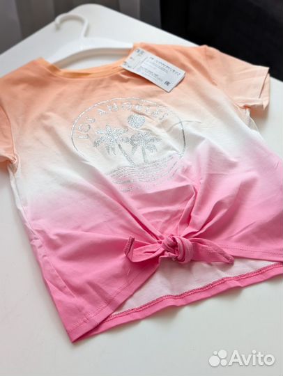 H&m 98/104 Футболка/топ для девочки новая летняя