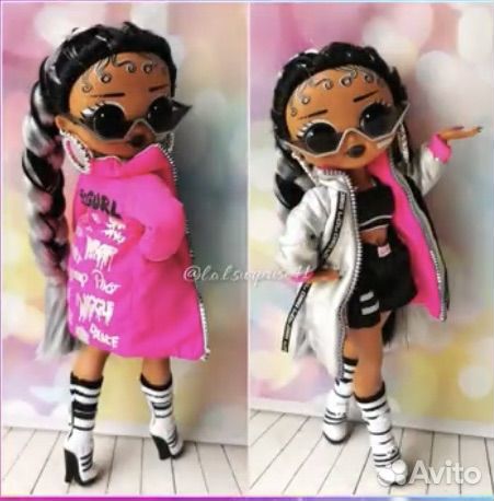 Кукла lol omg неон