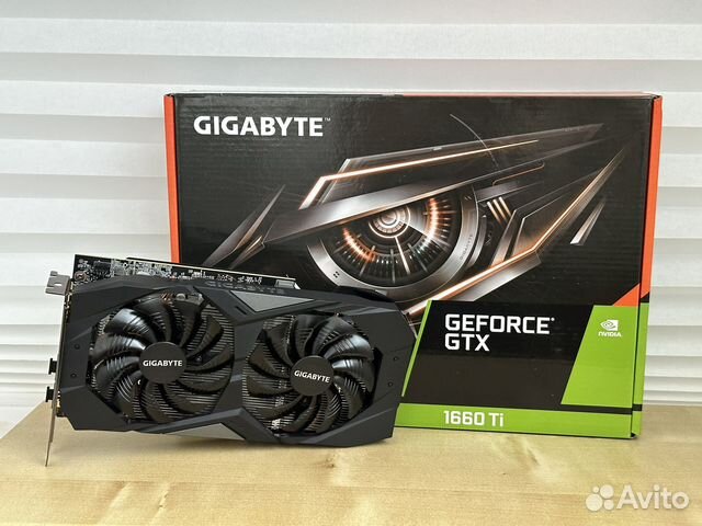 Gigabyte GTX 1660 Ti OS 6Gb купить в Москве | Электроника | Авито