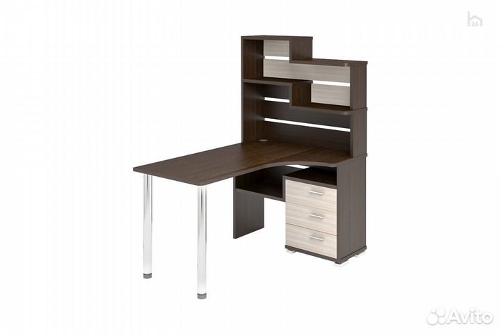 Стол компьютерный угловой правый Домино