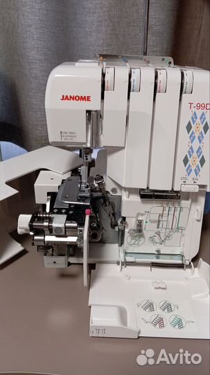 Оверлок janome T-99D