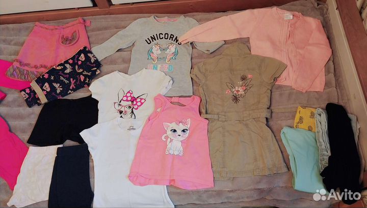 Пакет одежды для девочки р116