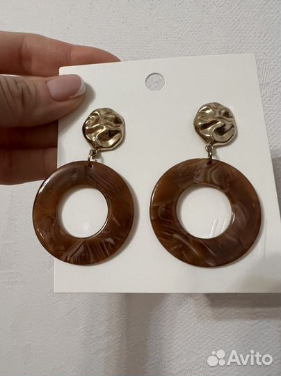 Серьги H&M новые