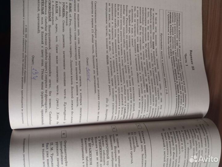 Егэ по русскому языку 2022