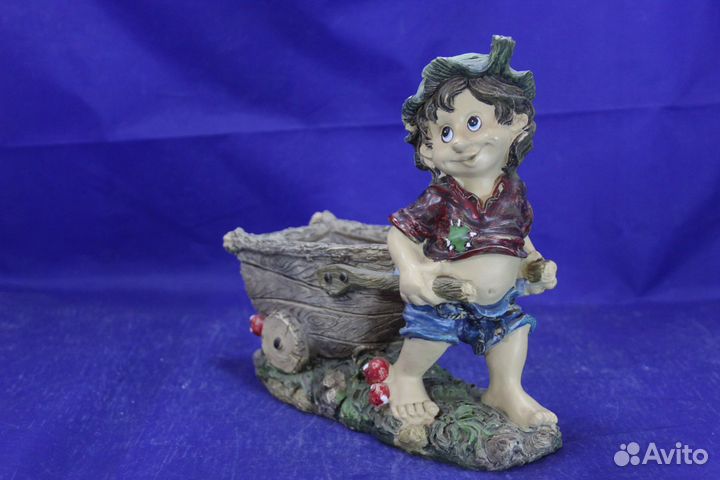 Статуэтки холодный фарфор полистоун девочка мальчи