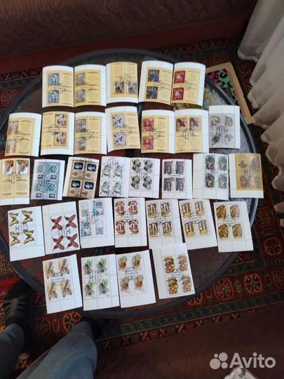 100 квартблоков СССР гашеных