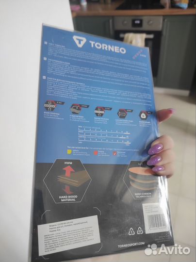 Ракетка для настольного тенниса Torneo Champion