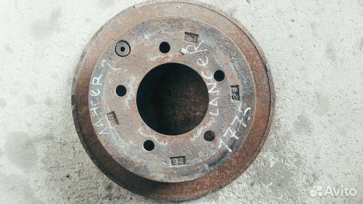 Тормозной диск задний Mitsubishi Lancer 10