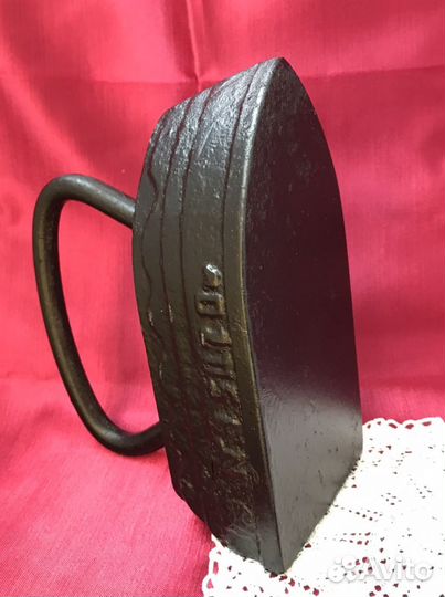 Утюг чугунный старинный раритет