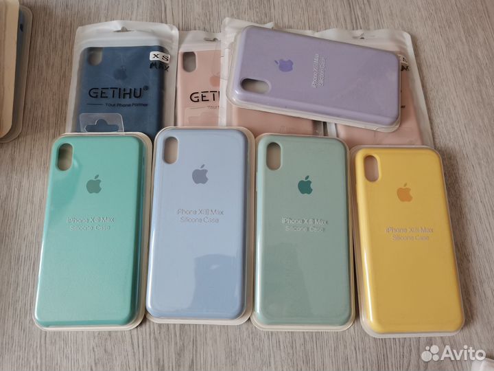 Чехлы и стекла на iPhone