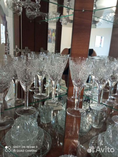 Хрустальная посуда СССР