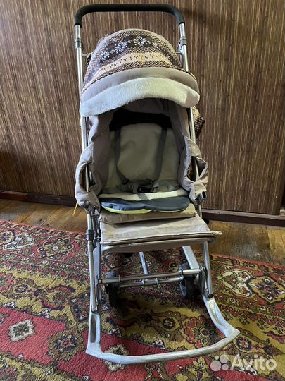 Детские санки коляска