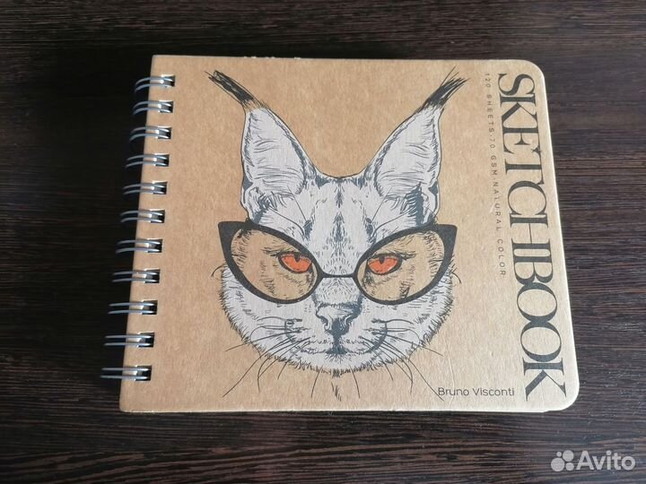 Скетчбук крафт