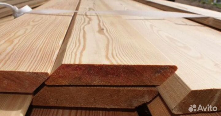 Планкен скошенный лиственница, сорт С