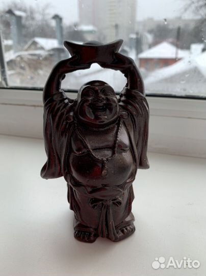 Хоттей нэцкэ фигурка красная