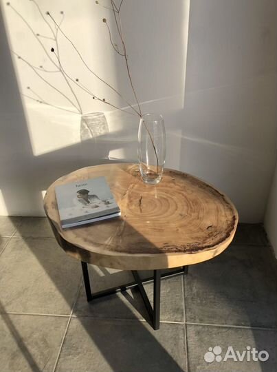 Стол из спила дуба