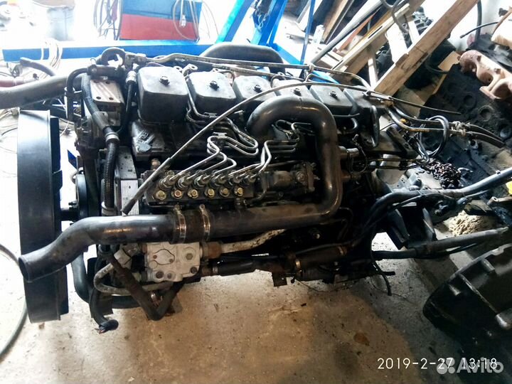 Двигатель Каменс даф 6BTA-5.9 215лс