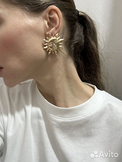 Новые серьги солнца