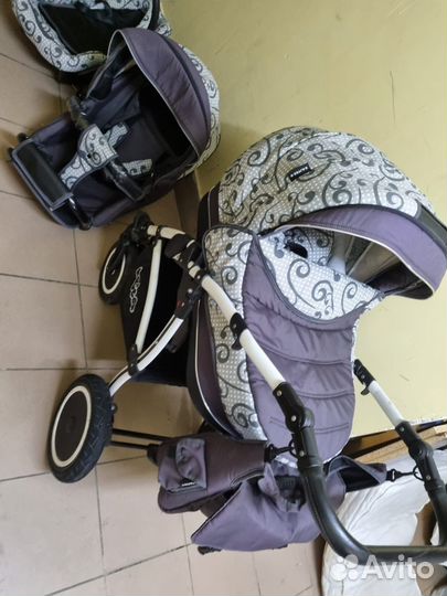 Коляска 3 в 1 kajtex