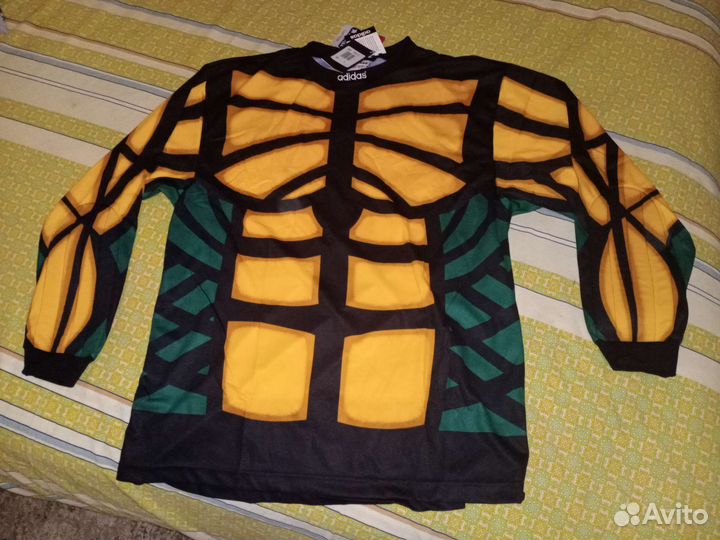 Вратарская майка Adidas винтажная новая