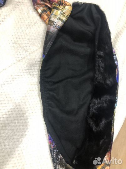 Платок зимний с норкой