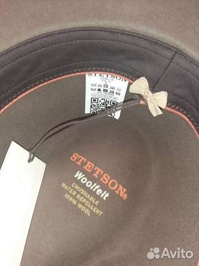 Шляпа хомбург Stetson оригинал