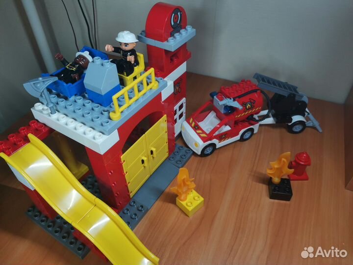 Lego duplo 6168 пожарная станция