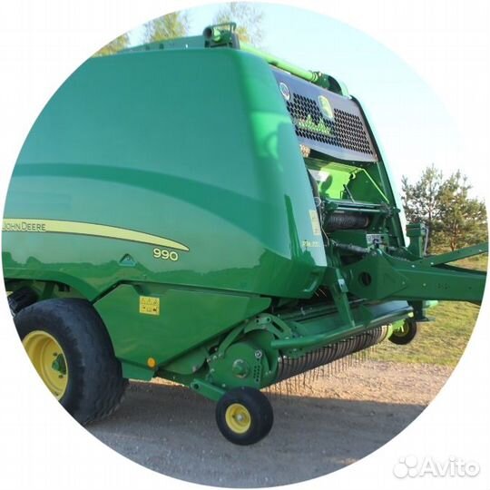 Пресс-подборщик John Deere 990, 2014
