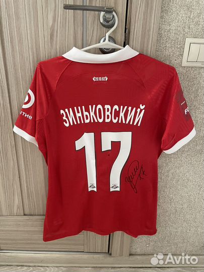 Игровая футболка спартак