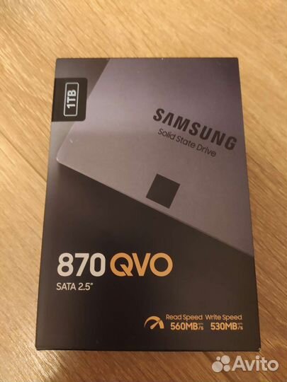 Ssd диск samsung 870 QVO 1 Tb
