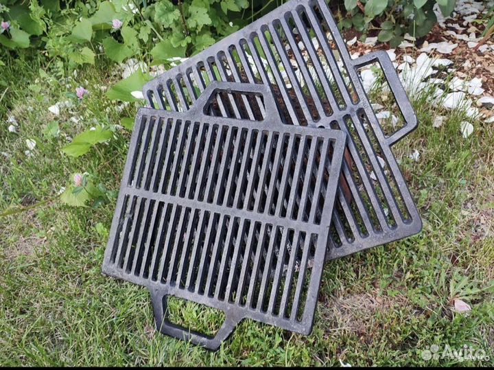 Чугунная решетка гриль