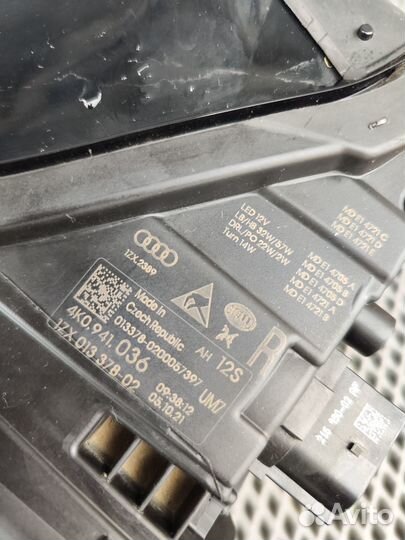 Фара правая диодная full LED matrix Audi A6 C8