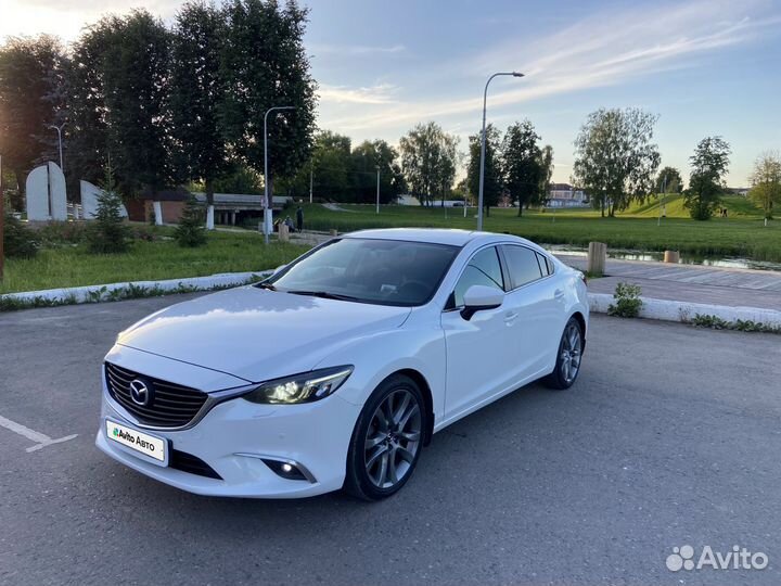 Mazda 6 2.5 AT, 2017, 126 000 км