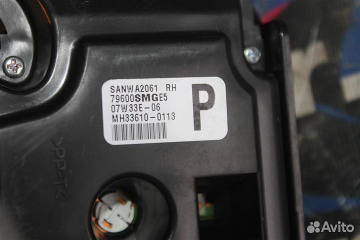 Блок управления печкой Хонда Цивик 5Д