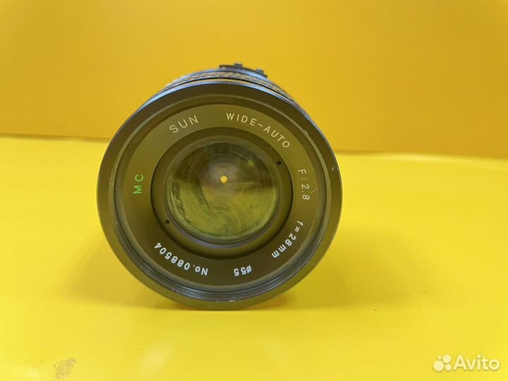 Z.6375 Объектив sun Wide-auto 28mm F-2.8