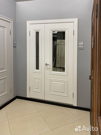 Стильные двойные двери