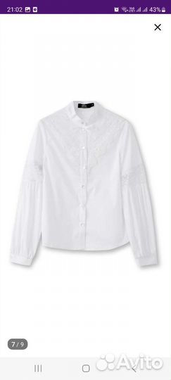 Блузка школьная 140-146