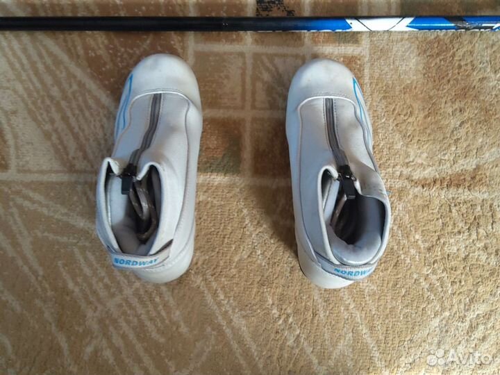Лыжи беговые nordway с ботинками nordway