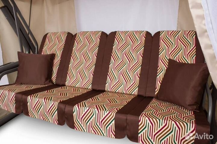 Садовые качели эдем премиум 76 Шоколадные