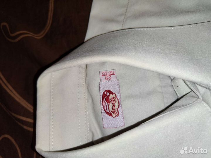 Школьная рубашка 122, 140, 146 бу